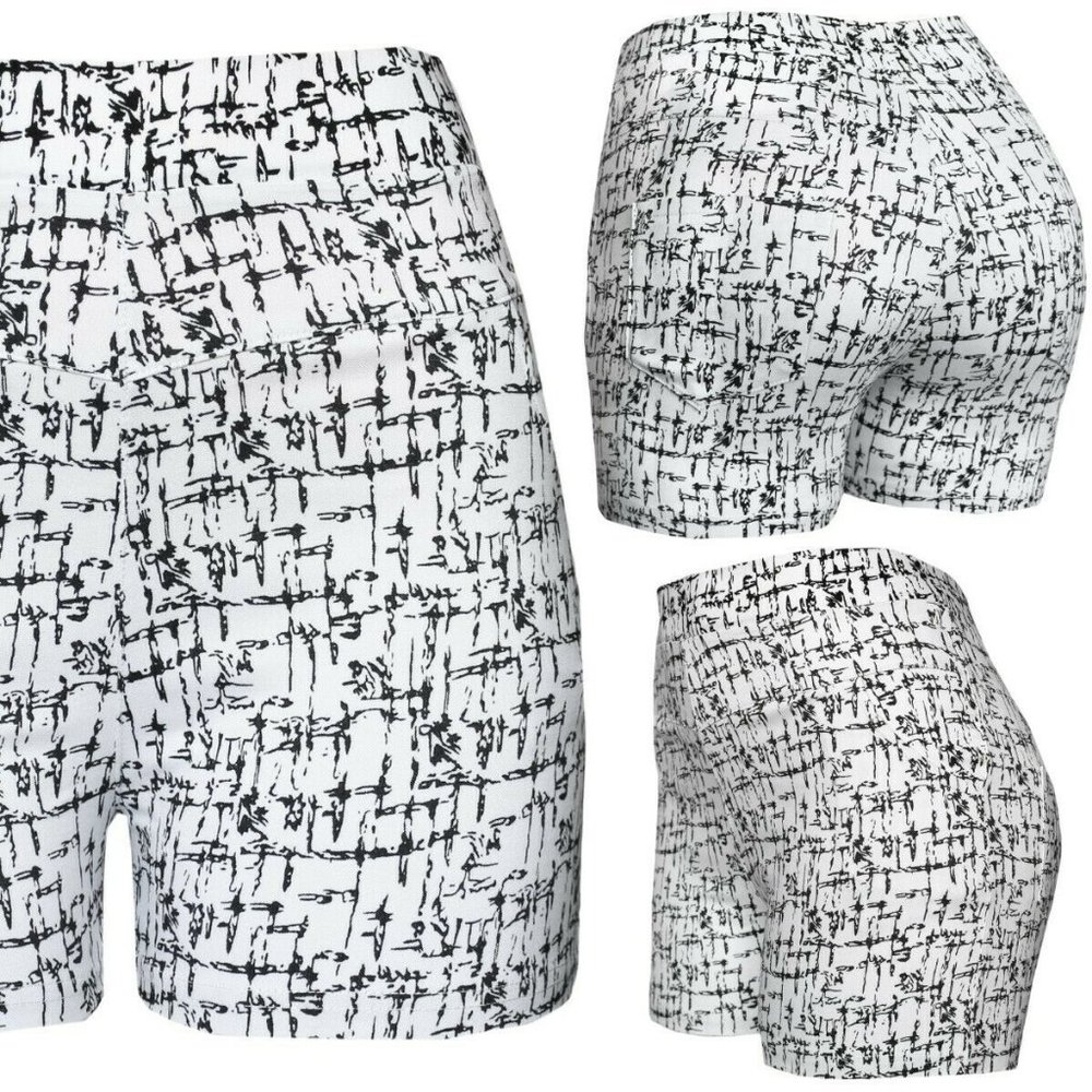 Women Summer Casual Fitted Stretchy Shorts